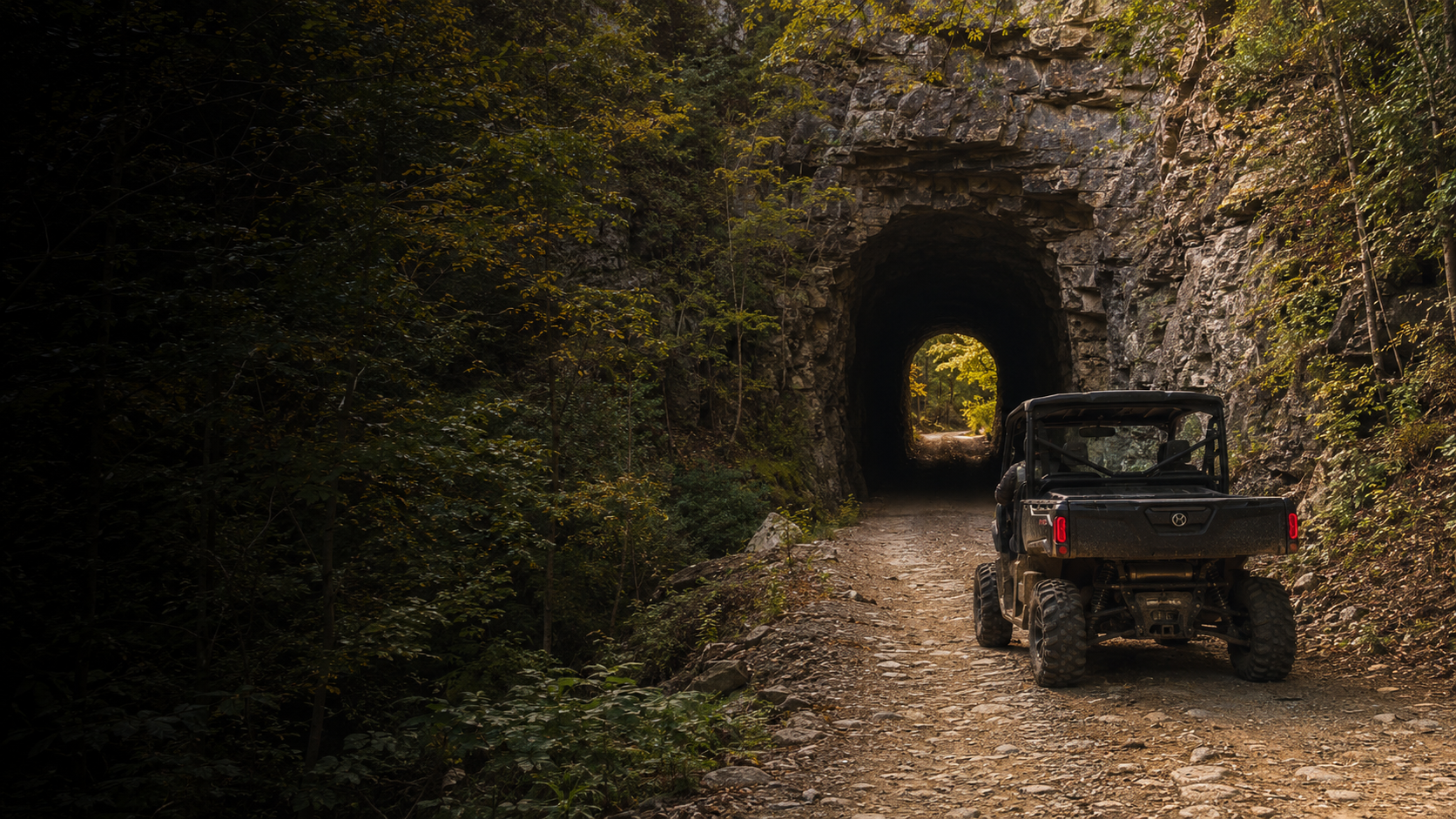 Devil Anse Trail System in southern West Virginia