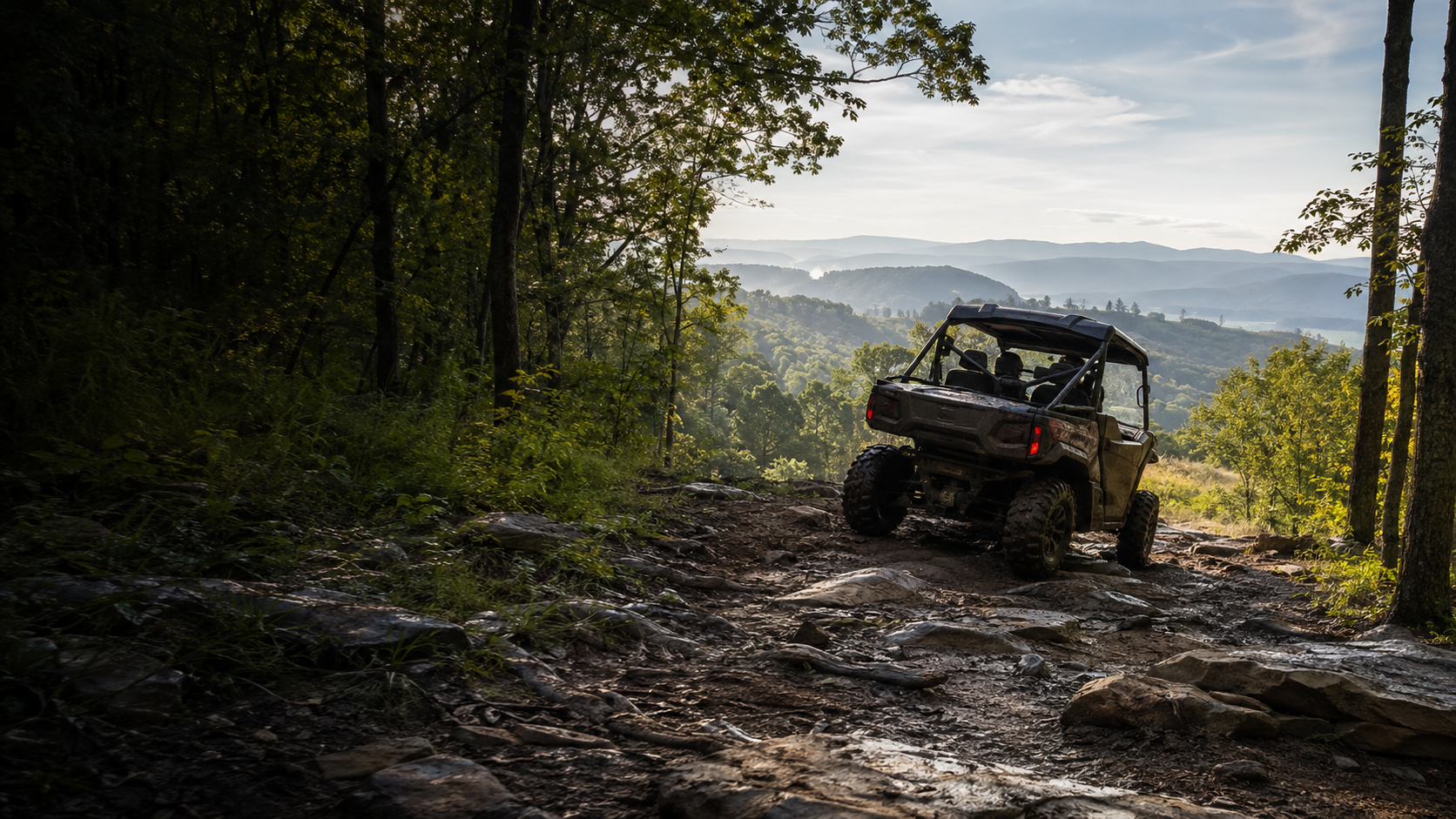 Indian Ridge Trail System in southern West Virginia